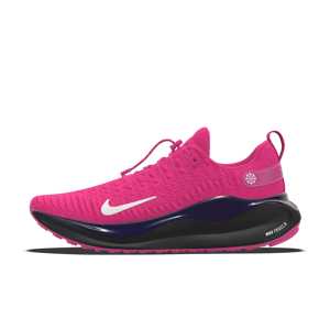 Custom Nike InfinityRN 4 By You-løbesko til vej til kvinder - Pink Pink 44.5