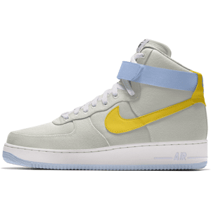 Custom Nike Air Force 1 High By You-sko til kvinder - grå grå 40.5