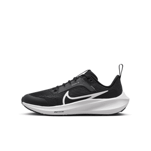 Nike Air Zoom Pegasus 40-løbesko til vej til større børn - sort sort 37.5