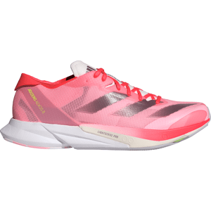 Adidas Women's Adizero Adios 8 Running Shoes Pink Spark/Aurora Met./Solar Red 38 2/3, Pink Spark/Aurora Met./Solar Red