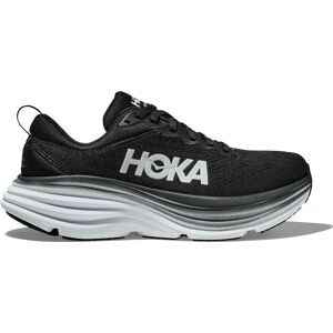 Hoka Men's Bondi 8 Wide Black/White 44 2/3, Black/White