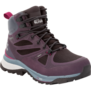 Jack Wolfskin Women's Force Striker Texapore Mid Purple / Grey 38, Purple / Grey