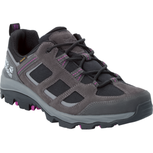 Jack Wolfskin Women's Vojo 3 Texapore Low Dark Steel/Purple 37.5, dark steel / purple