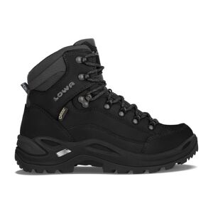 LOWA Women's Renegade Gore-Tex Mid Black 41, Black