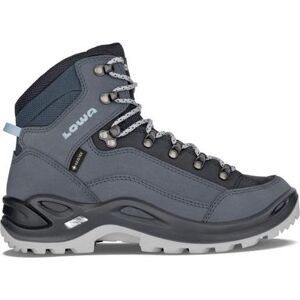 LOWA Women's Renegade Gore-Tex Mid Blue 39.5, Blue