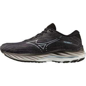 Mizuno Women's Wave Rider 27 Ebony/Snowcrest/Black 38.5, Ebony/Snowcrest/Black