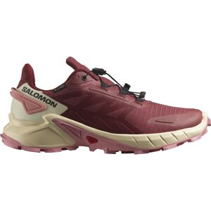 Salomon Women's Supercross 4 GORE-TEX Cow Hide/Syrah/Blush 38, Cow Hide/Syrah/Blush