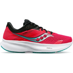 Saucony Women's Ride 16 16 38, Rose/Black