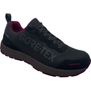 TrekSta Unisex Olympus Low Gore-Tex Black/burgundy 36, Black/Burgundy