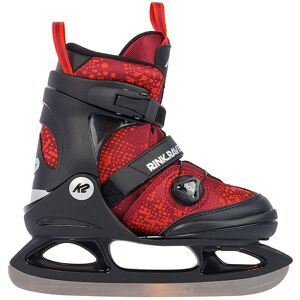 K2 Skøjter - Rink Raven Ice Boa - Sort/rød - K2 - 32/37 - Skøjter