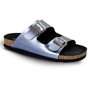 Flawless Walk Damsandal Daisy Sky Blue 42