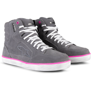 Alpinestars Zapatillas de Moto Mujer  J-6 WP Gris-Rosa