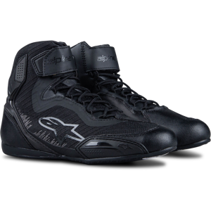 Alpinestars Zapatillas de Moto  Stella Faster-3 Rideknit Mujer Negro-Antracita