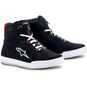 Alpinestars Zapatillas de Moto  Chrome Negro-Blanco-Rojo