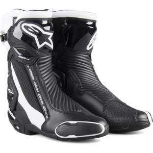 Alpinestars Botas de Moto  SMX Plus V2 Negro-Blanco