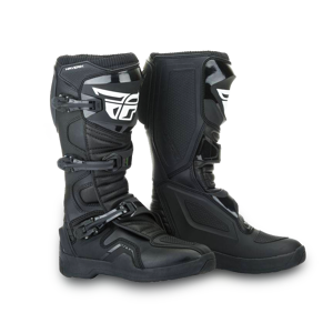 FLY Racing Botas de Cross  Maverik Negro-Blanco