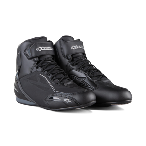 Alpinestars Zapatillas de Moto  Stella Faster-3 DryStar Negro-Plateado