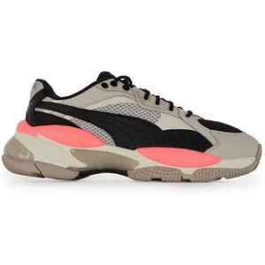 Puma LQD CELL EPSILON - Zapatillas mujer silver cloud/puma black/ignite pink