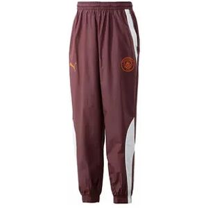 Puma MCFC PREM 23/24- PantalÃ³n de chÃ¡ndal hombre aubergine/white