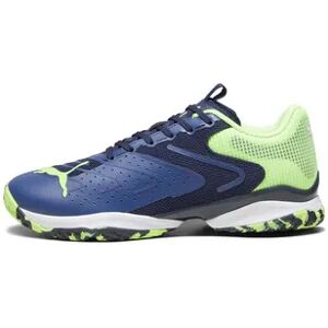 Puma SOLARATTACK RCT - Zapatillas de pÃ¡del hombre puma navy/fast yellow/puma white