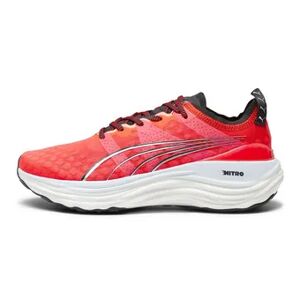 Puma FOREVERRUN NITRO - Zapatillas de running mujer fire orchid/puma black/puma silver