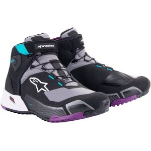 Zapatilla Alpinestars Mujer Cr-X Drystar Riding Ng/Gr/Azul  2611523-1370