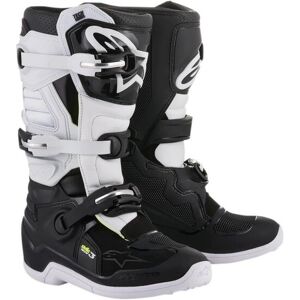 Botas Motocross Mujer Alpinestars Stella Tech 3 Negro Blanco  2013218-12