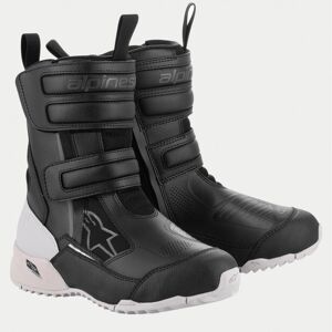 Botas Alpinestars Mujer Rt-7 Touring Drystar Blanco Negro  2443124-12