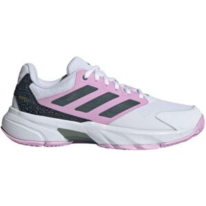 Zapatillas Adidas CourtJam Control 3 Blanco Negro Lila Mujer -  -38