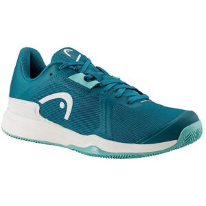 Zapatillas Head Sprint Team 3.5 Clay Azul Stone Blanco Mujer -  -38