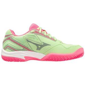 Zapatillas Mizuno Break Shot Verde Fucsia Mujer