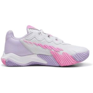 Zapatillas Puma Nova Elite Plata Blanco Violeta Mujer