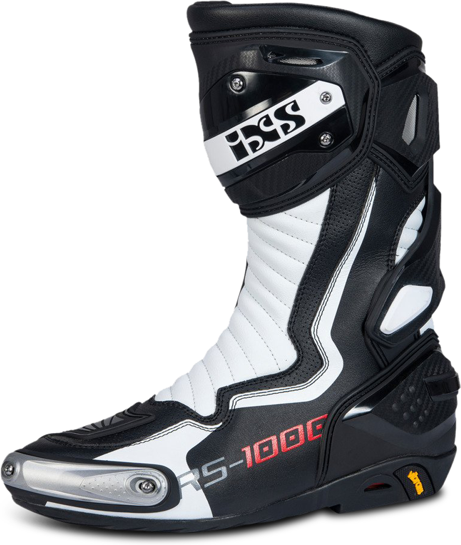 iXS Botas de Moto  RS-1000 Negro-Blanco