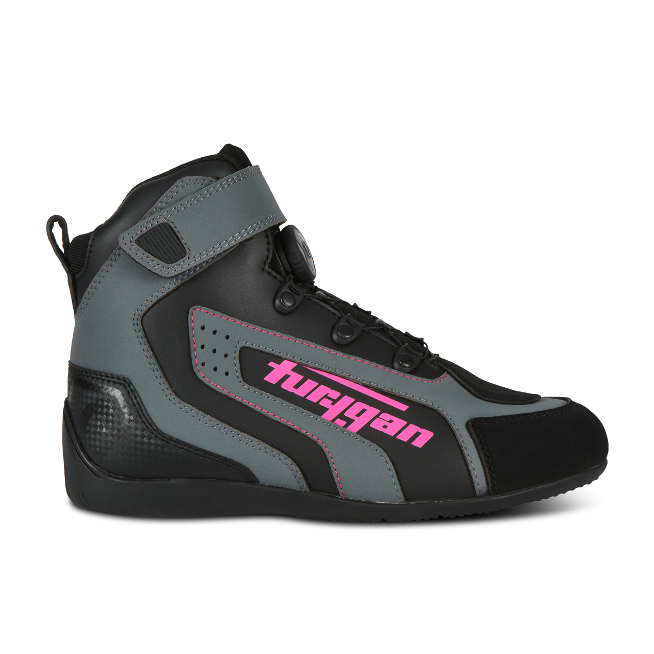 Furygan Zapatillas de Moto para Mujer  V4 Easy D3O Negro-Rosa