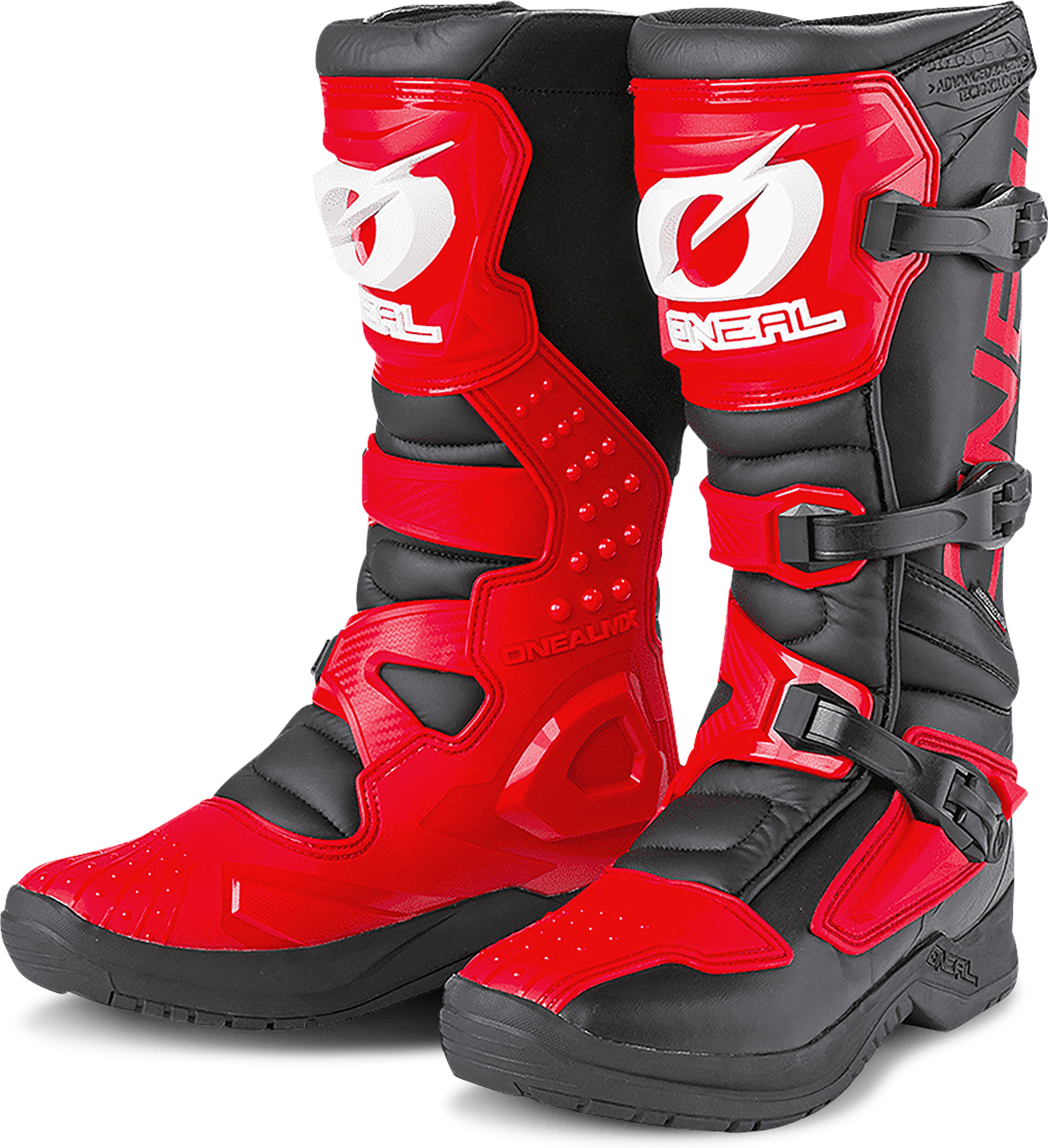 O'Neal Botas de Cross  RSX Negro-Rojo