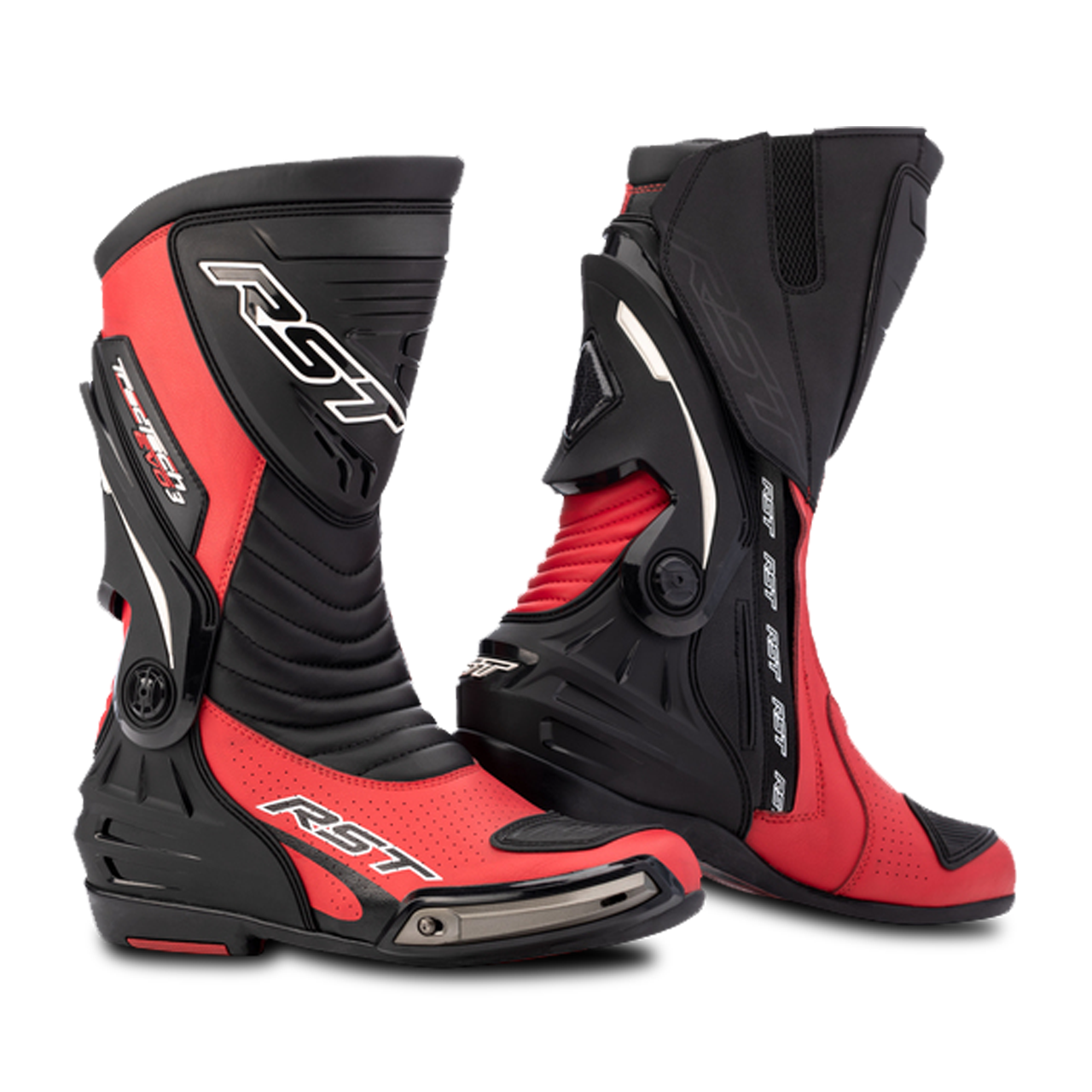 RST Botas de Moto  TracTech Evo 3 Sport Rojas