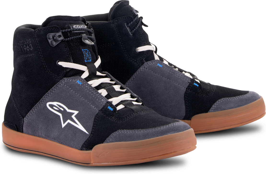 Alpinestars Zapatillas de Moto  Chrome  Negro-Azul