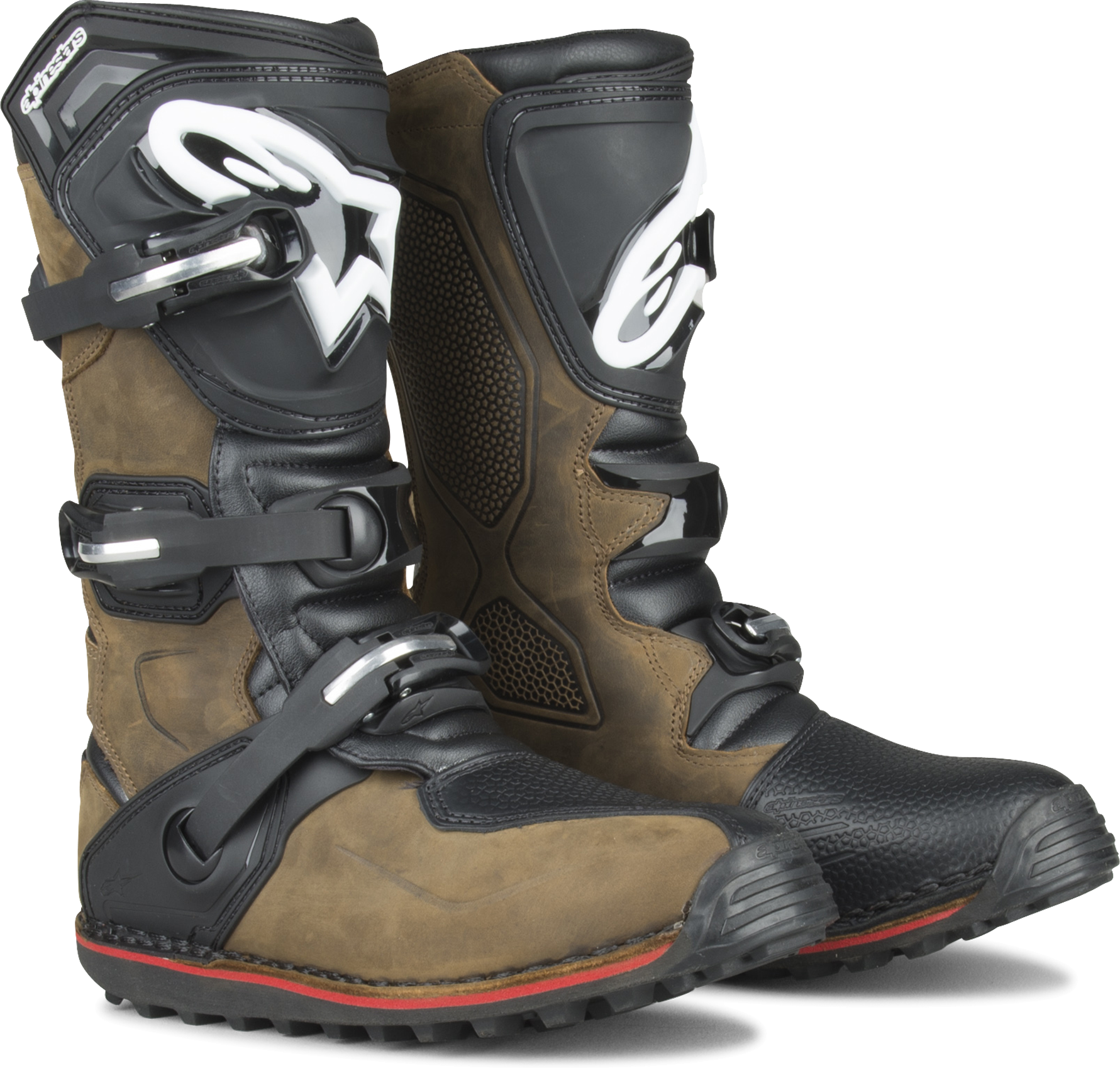 Alpinestars Botas de Trial  Tech T Marrones