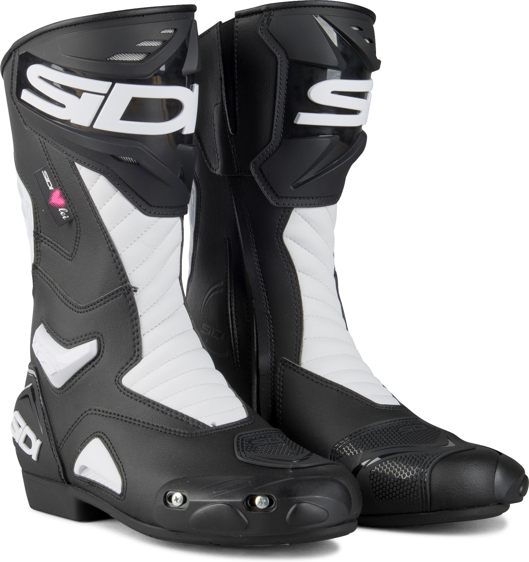 Sidi Botas de Moto  Performer Lei Negro-Blanco