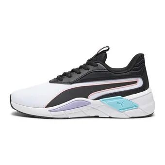 Puma LEX - Zapatillas de fitness mujer puma black/koral ice