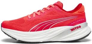 Puma MAGNIFY NITRO 2 - Zapatillas de running mujer fire orchid/for all time red