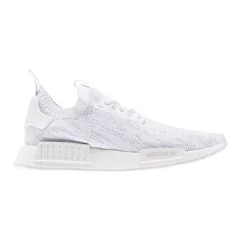 Adidas Originals NMD_R1 PRIMEKNIT - Zapatillas mujer ftwwht/ftwwht/greone