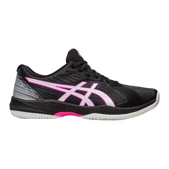 Asics SOLUTION SWIFT FF CLAY - Zapatillas de tenis hombre black/hot pink