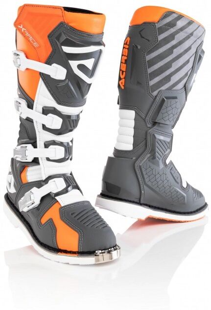 Botas Acerbis Stivale X-Race Naranja Gris  0024359.207