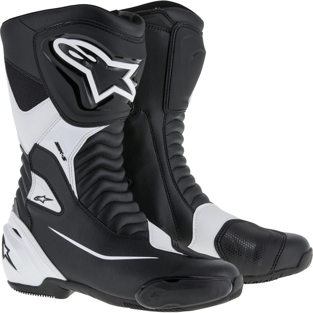 Alpinestars SMX S Botas de moto - Negro Blanco (49)