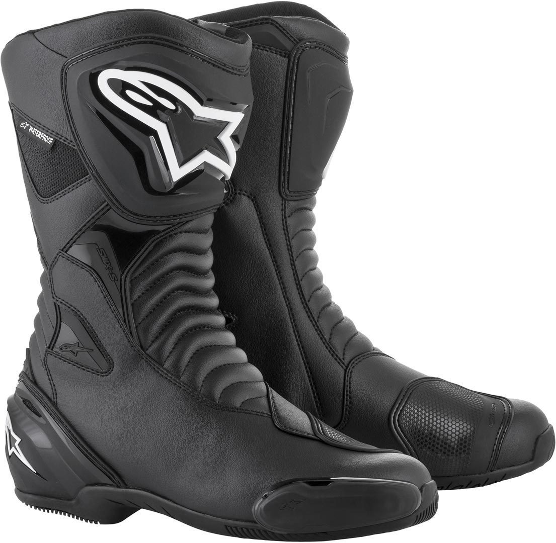 Alpinestars SMX S Waterproof Botas de moto - Negro (41)