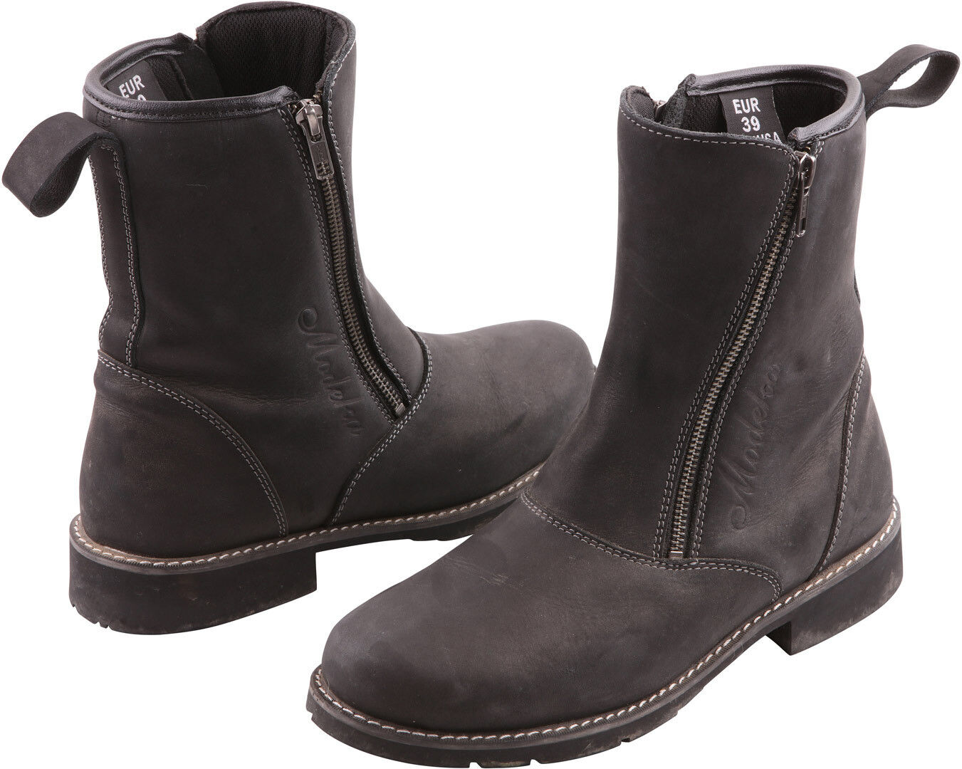 Modeka Kibara Botas de moto para damas - Negro (39)