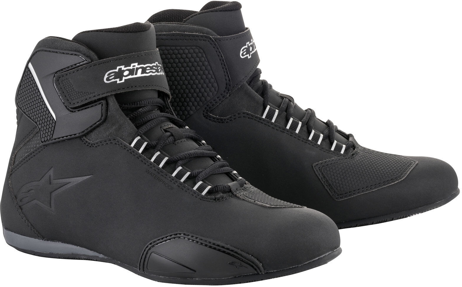 Alpinestars Sektor Zapatos impermeables moto - Negro (38 39)