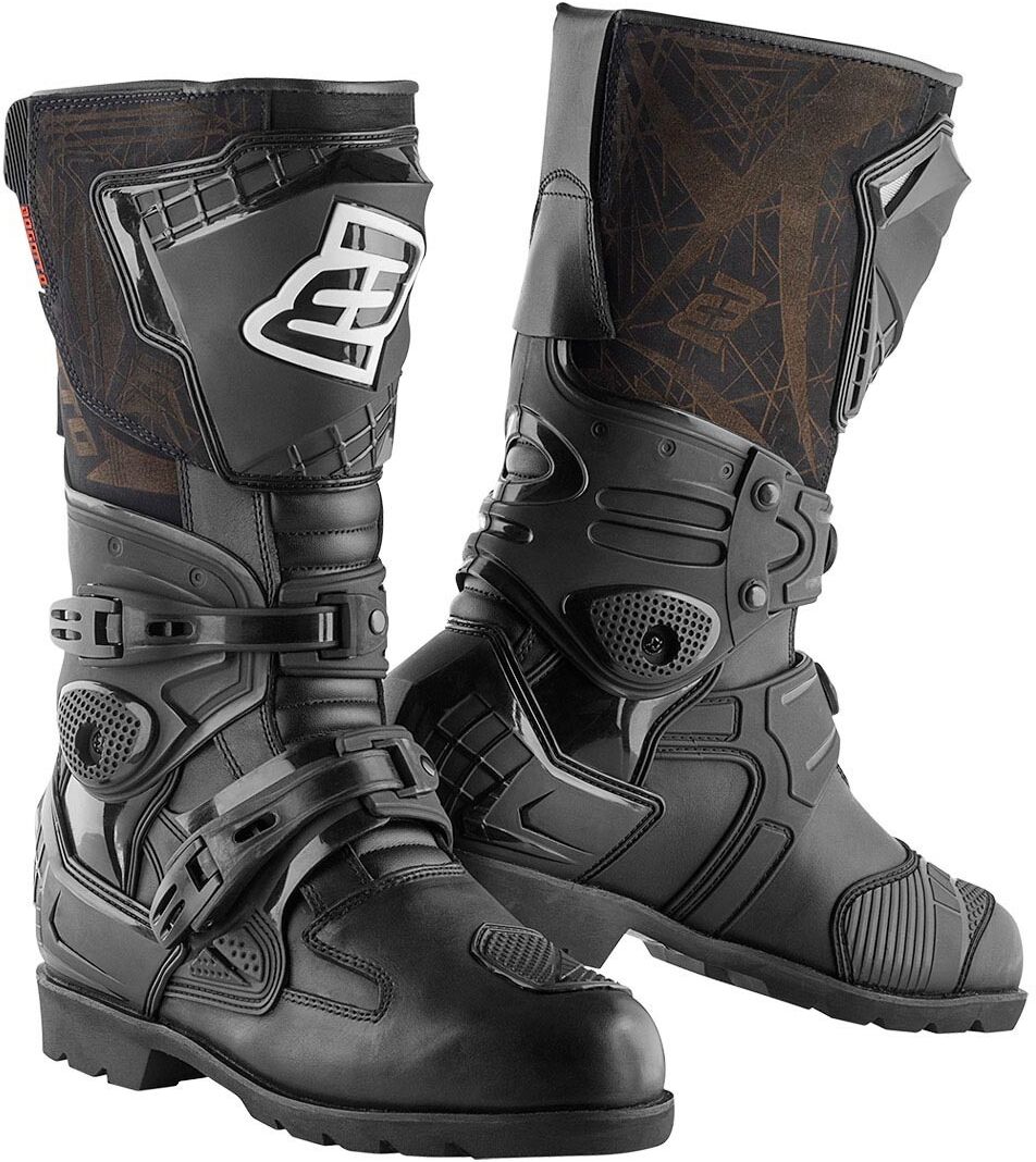 Bogotto Montevideo Botas impermeables de enduro/motocross - Negro (39)