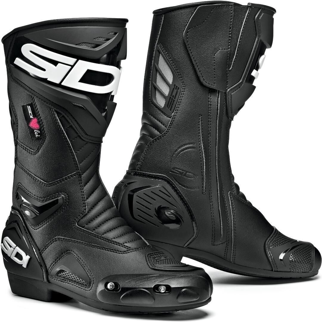 Sidi Performer Botas de moto para damas - Negro (43)